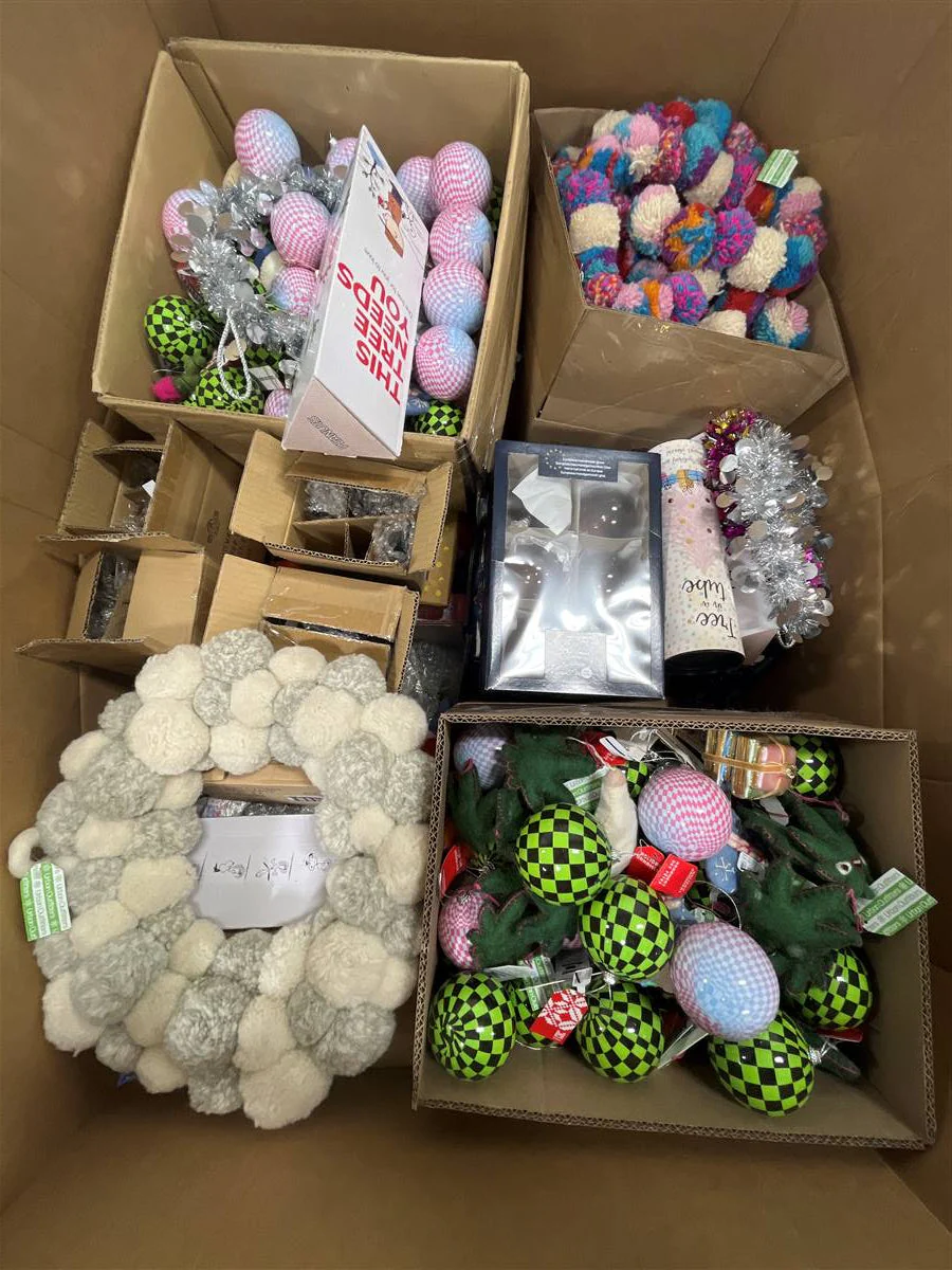 Assorted Christmas Ornaments: 90% Off Original Retail picture